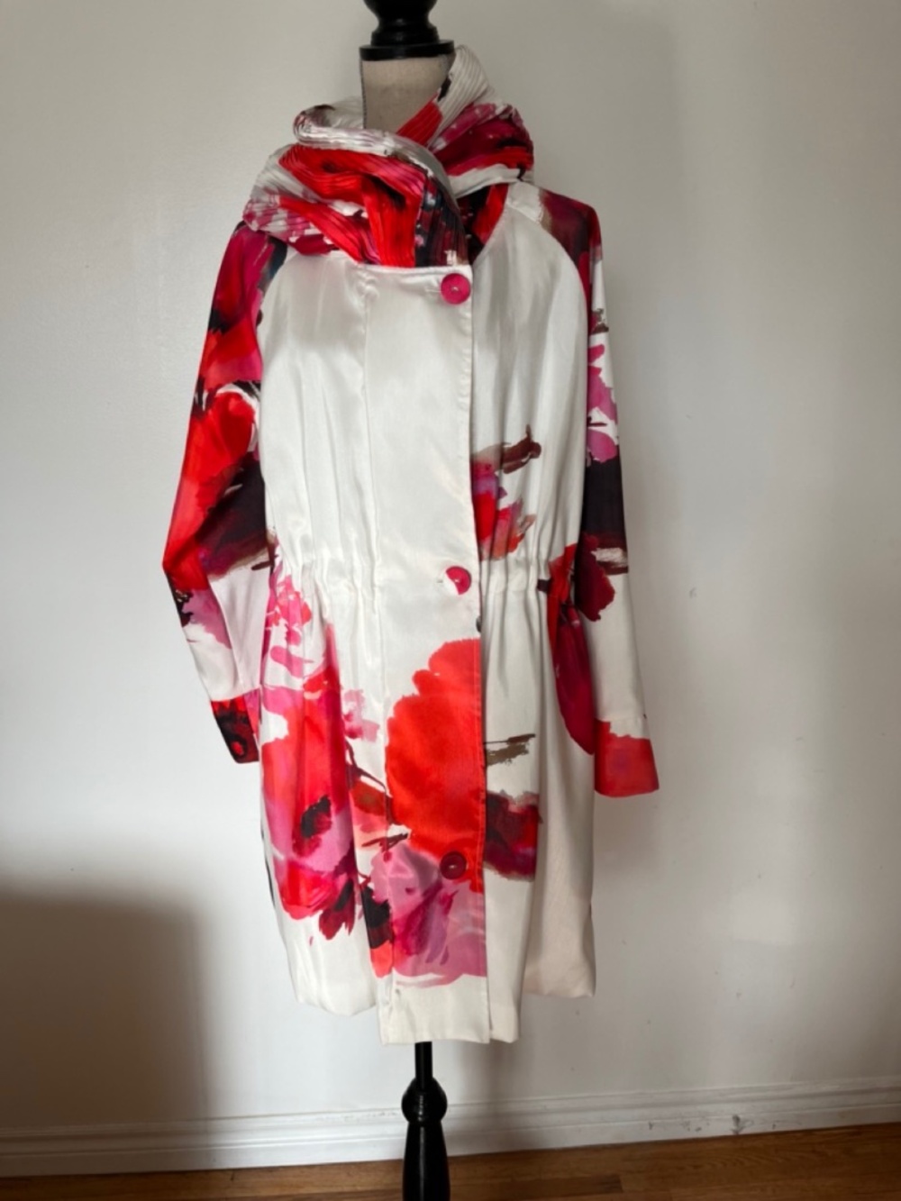 **NEW** Samuel Dong Floral Bubble Dress/Coat